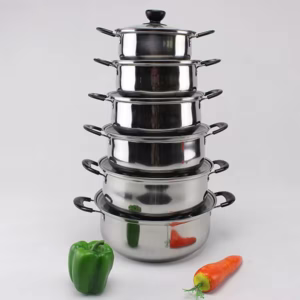 6 pcs Cooking Pots   