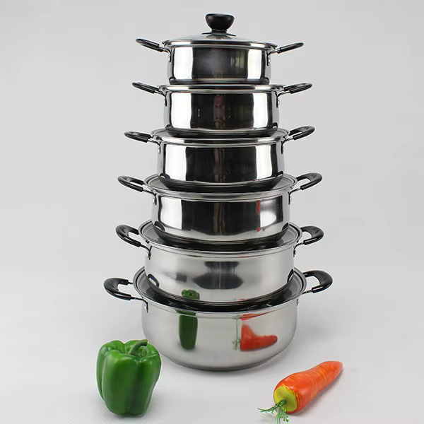 6 pcs Cooking Pots   