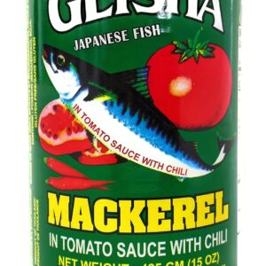 Geisha Mackerel in Tomato  15 oz          